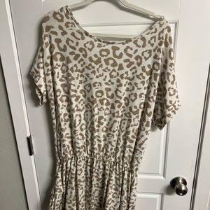 Leopard romper